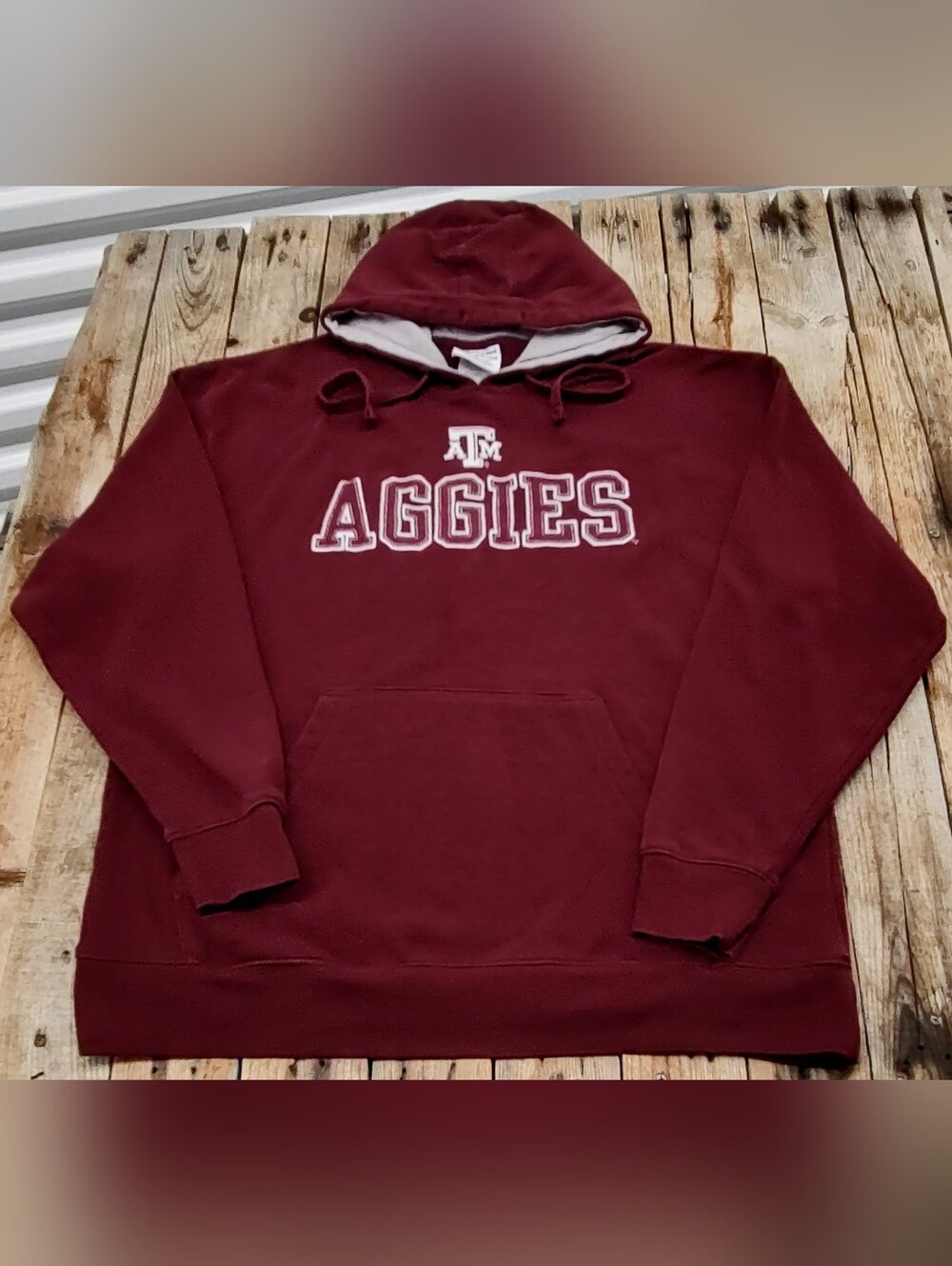 2000's NCAA Texas A&M Aggies champion Hoodie men's Size Large
